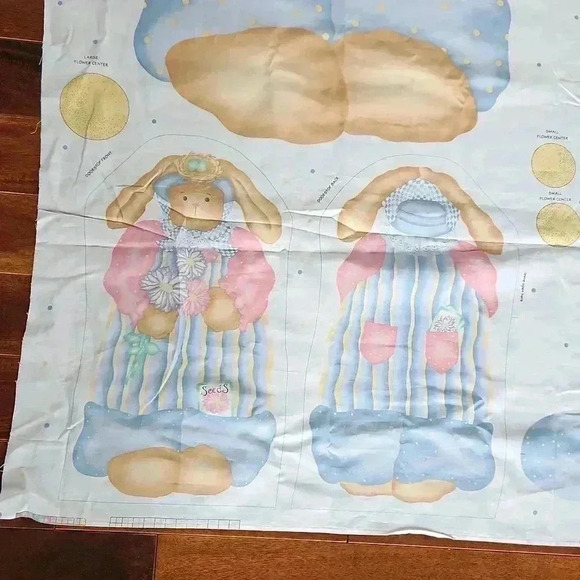 Daisy Kingdom Bunny Door Panel Fabric - Picture 6 of 7